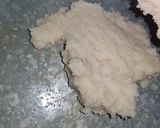 A picture of step 5 of Basbousa.