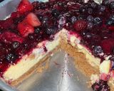 Foto del paso 4 de la receta: Cheesecake de frutos rojos
