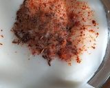 A picture of step 3 of Dahi fulki.