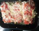 Foto del paso 5 de la receta: Salmón al horno con jamón serrano y queso