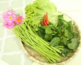 Hình bước làm 5 của món Bánh Ướt Cuốn Tôm Chua