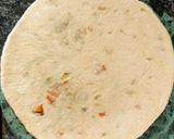 A picture of step 5 of Pav bhaji paratha.