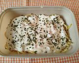 Foto del paso 12 de la receta: Espaguetis con bacon y bechamel a tu gusto