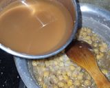 A picture of step 5 of Kathiawari Chickpeas.