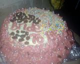 A picture of step 1 of Bridal cake.
