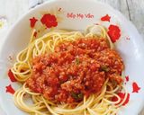 Hình bước làm 5 của món Mì Ý- Spaghetti bay lơ lửng 🍝