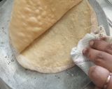 A picture of step 7 of 2 layered Roti (Bepadi Roti).