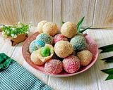 Foto langkah ke 6 dari resep Onde Onde Pasta Kacang Hijau Pandan.