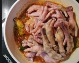 Foto langkah ke 5 dari resep Ceker Mercon Empuk Pedas Manis.