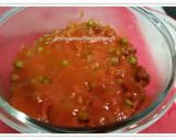 Foto del paso 2 de la receta: Huevos a la flamenca (idea para Halloween)
