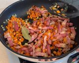 Foto del paso 3 de la receta: Col con bacon y setas