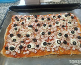 Foto del paso 8 de la receta: Masa de Pizza integral en amasadora con pavo y atún