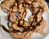 Foto del paso 7 de la receta: Donuts sabor tarta de queso y fresa saludable