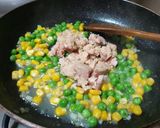 Pas rețetă Farfalle al limone con mais, piselli e tonno 2 fotografie