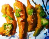 A picture of step 9 of Bharwa Mirch Pakora.