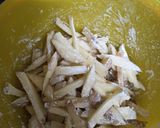 A picture of step 1 of Crispy Potato fries.