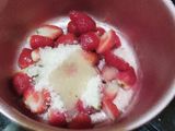 Strawberry panacotta
