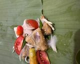 Foto langkah ke 3 dari resep Pepes Ikan Asin Gabus.