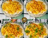 A picture of step 2 of Rajasthani Maththa Boondi Chaas.