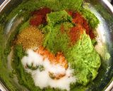 A picture of step 3 of Hare Chane ki Nimona.