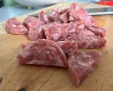 Foto del paso 5 de la receta Guiso cremoso de pollo al pimentón con garbanzos y espinacas
