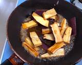 Soy sauce and Honey Fried Sweet Potato recipe step 3 photo