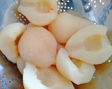 Foto del paso 1 de la receta: Bizcocho de peras en almibar