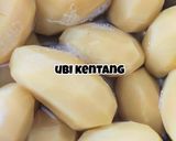 Gambar langkah 1 resipi Kentang Goreng Crispy.