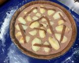 Une image de l'étape 9 de Tarte poires, chocolat, vanille (pâte brisée au chocolat).