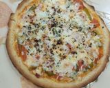 A picture of step 8 of Jain Pizza (No Yeast, No Oven).