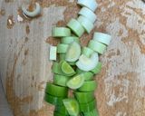A picture of step 5 of Fridge raid spring quiche.