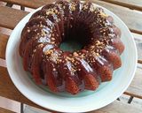 Foto del paso 15 de la receta: Bundt cake marmolado de almendras con cobertura de praliné de almendras y chocolate