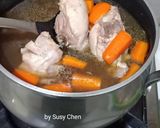 Foto langkah ke 1 dari resep Ayam masak caisim kaleng.