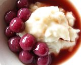 Foto langkah ke 7 dari resep Bubur Sumsum Candil Ubi Ungu.