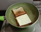 A picture of step 2 of Cheese Sandwich.