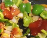 A picture of step 7 of Soya Chilli.
