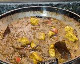 A picture of step 11 of Dhaba style palak paneer.