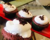 A picture of step 7 of Red Velvet Cupcakes.