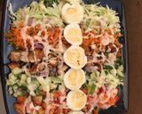 A picture of step 6 of Chicken salad.