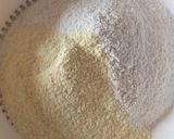 A picture of step 1 of Mash ki daal ke dahi bary.