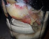 صورة لخطوة 1 من وصفة عصير الموز والخوخ