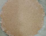 A picture of step 2 of Bran flour roti.