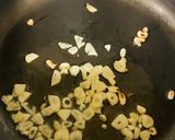 A picture of step 3 of Sizzling Garlic burnt fried rice with chicken Manchurian.