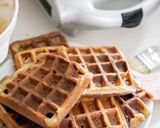 Banános gofri (gluténmentes, hozzáadott cukortól mentes, laktózmentes) recept fázis 2 fotója