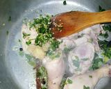 A picture of step 9 of Chicken Scallion Biryani.