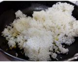 A picture of step 4 of Lemon Rice.
