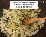 Une image de l'étape 1 de Poulet curry crémeux.