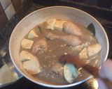 Foto langkah ke 5 dari resep Opor ayam tahu kepepet.