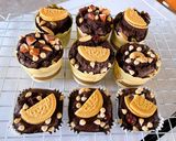 รูปขั้นตอนการทำที่ 6 ของ บราวน์นี่ เค้ก 🍫🧁 😋❌ไม่ใส่ไข่❌ หม้อทอดไร้น้ำมัน