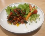 รูปขั้นตอนการทำที่ 5 ของ หมูสามชั้นผัดพริกเกลือ Stir-Fried Pork Belly with Chil